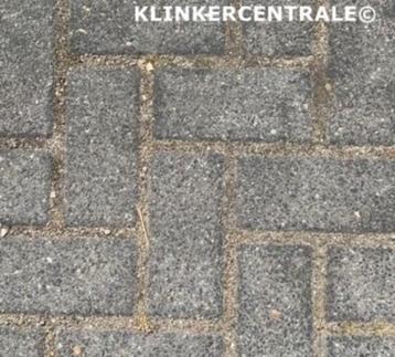 ROOIKORTING 1.500m2 antraciet betonklinkers straatstenen bkk beschikbaar voor biedingen