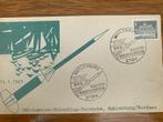 3 zeldzame RAKETPOST Kaarten Duitsland 1963 onbeschreven, Verzenden, Brief