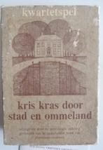 3 OUDE STEDENKWARTET EN 1 KRIS KRAS DOOR STAD EN OMMELAND, Verzenden, Gebruikt, Kwartet(ten)