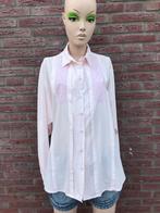 Blouse lange mouw - roze - FRANSA large - borduur - vintage, Maat 38/40 (M), Fransa, Ophalen of Verzenden, Zo goed als nieuw