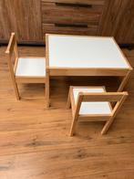 IKEA LÄTT kindertafel met twee stoelen, Kinderen en Baby's, Kinderkamer | Tafels en Stoelen, Ophalen, Gebruikt, Tafel(s) en Stoel(en)