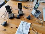 Panasonic digitale draadloze telefoon met antwoordapparaat, Ophalen of Verzenden, Gebruikt, 3 handsets, Stralingsarm