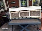 kapstok met opberg mandjes, Huis en Inrichting, Woonaccessoires | Kapstokken, Gebruikt, Minder dan 100 cm, Hout, Ophalen