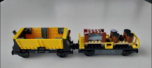 Lego trein: cargowagon + wagon pallettenvervoer (Nieuw!), Kinderen en Baby's, Speelgoed | Duplo en Lego, Nieuw, Lego, Complete set