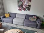 Bank grijs (gratis), Huis en Inrichting, Ophalen, Gebruikt, Stof
