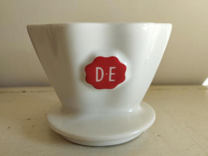 koffiefilter Douwe Egberts, Huis en Inrichting, Keuken | Servies, Zo goed als nieuw, Kop(pen) en/of Schotel(s), Overige stijlen