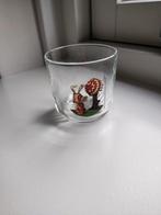 Glas Fabeltjeskrant, Huis en Inrichting, Keuken | Servies, Glas of Glazen, Ophalen of Verzenden, Overige stijlen, Glas