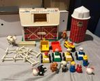 Grote vintage fisher price family farm set, Ophalen of Verzenden, Gebruikt, Speelset