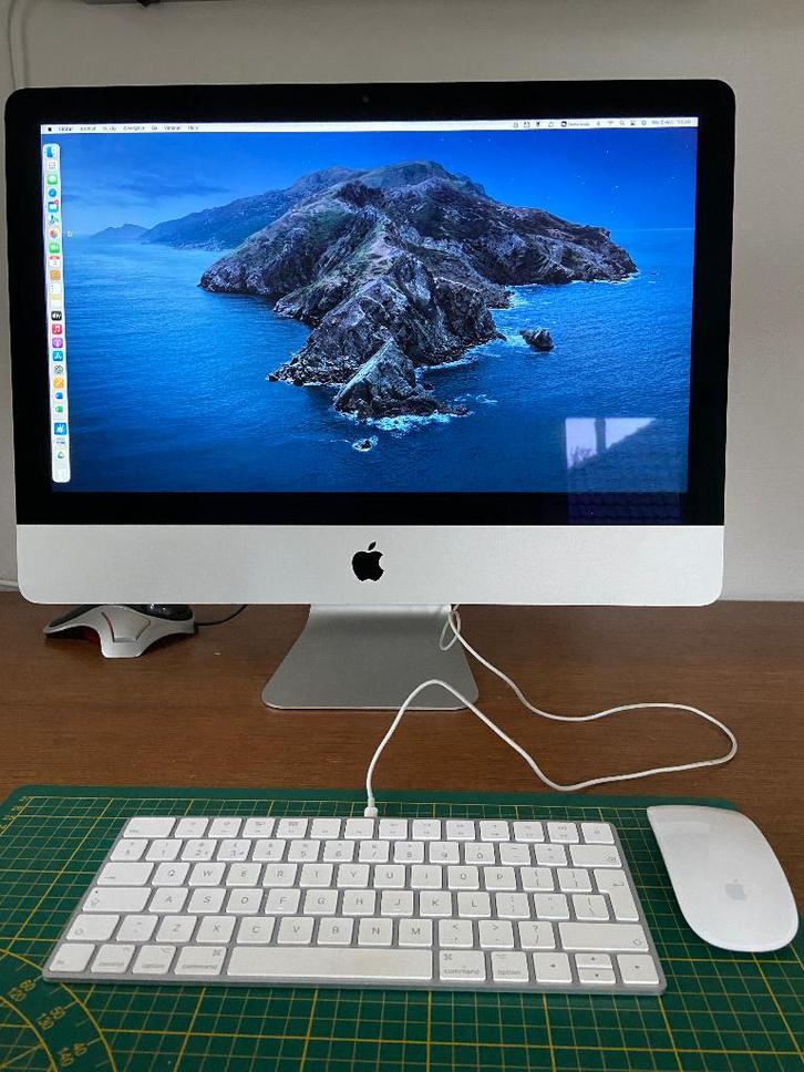 Apple iMac 21,5 inch, late 2015, Computers en Software, Apple Desktops, Gebruikt, iMac, SSD, Minder dan 2 Ghz, 8 GB, Ophalen