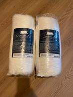 Twee nieuwe Cotton Air Pillow hoofdkussens, Eenpersoons, Wit, Nieuw, Ophalen of Verzenden