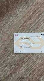 NS treinkaartje, Tickets en Kaartjes, Trein, Bus en Vliegtuig, Drie personen of meer, Bus, Metro of Tram, Algemeen kaartje