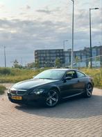 BMW 6-Serie 5.0 M6 AUT 2005 Zwart, Auto's, BMW, Automaat, Achterwielaandrijving, Beige, 4 stoelen