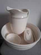 Vintage waskom met kan en zeepbakje, Antiek en Kunst, Ophalen of Verzenden