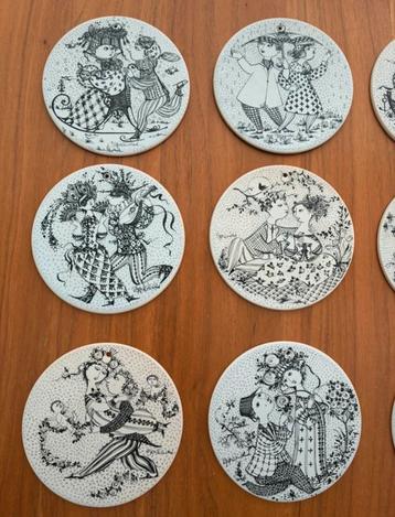 Months of Love van Bjorn Wiinblad, collectie Rosenthal beschikbaar voor biedingen
