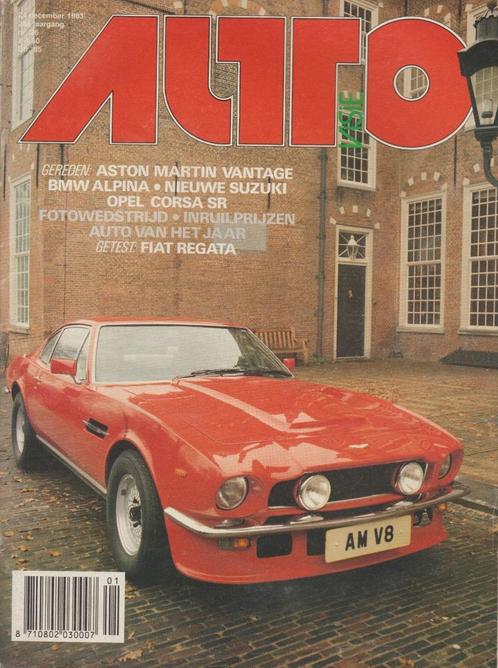 Aston Martin V8 Vantage in Autovisie 1983, Boeken, Auto's | Folders en Tijdschriften, Gelezen, Overige merken, Ophalen of Verzenden