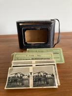 Vintage stereoscoop met 37 plaatjes, Verzamelen, Ophalen of Verzenden, 1940 tot 1960, Overige typen