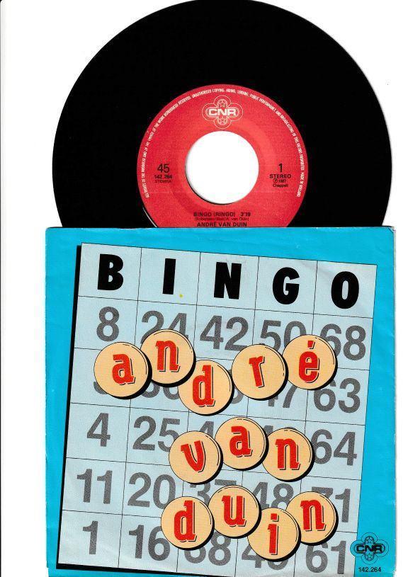 ANDRE VAN DUIN - BINGO / LIMERICKS / LIMERICKS [INSTRU] 7''], Cd's en Dvd's, Vinyl Singles, Zo goed als nieuw, Single, Nederlandstalig