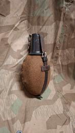 WO2 Duitse veldfles met beker #3, Verzamelen, Militaria | Tweede Wereldoorlog, Ophalen of Verzenden, Landmacht, Duitsland