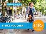 €150 korting op e-bike / elektrische fiets fietsenstunt .nl, Kortingsbon, Overige typen, Eén persoon