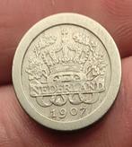 5 cent munt 1907, Postzegels en Munten, Munten | Nederland, Ophalen of Verzenden, Koningin Wilhelmina, 5 cent