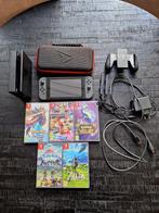 Nintendo Switch grijs compleet - inclusief 2 spellen, Spelcomputers en Games, Spelcomputers | Nintendo Switch, Met 2 controllers