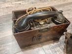 Duits WOII FF33 Feldfernsprecher 33 veldtelefoon telefoon, Ophalen of Verzenden, Duitsland