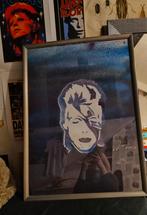 David Bowie Stencil Art Ingelijst, Ophalen