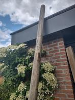 Ronde houten paal 10 cm dik 330 cm lang telefoonpaal, Ophalen, Gebruikt, 250 cm of meer, Palen