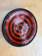 Fruitschaal aardewerk glasmozaiek 45 cm, Ophalen of Verzenden, Zo goed als nieuw, Rond, Steen of Aardewerk