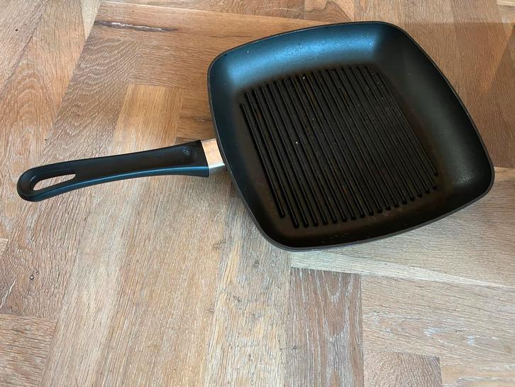 Scanpan Grillpan - 27 x 27 cm zware kwaliteit, Huis en Inrichting, Keuken | Potten en Pannen, Gebruikt, Koekenpan of Braadpan