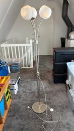 Hoge Vloerlamp met Drukknop - 183cm, Huis en Inrichting, Ophalen, Gebruikt, Metaal, 150 tot 200 cm