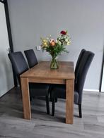 Eettafel 120x80 cm - Jysk, Huis en Inrichting, Tafels | Eettafels, 100 tot 150 cm, Zo goed als nieuw, Modern, Vier personen