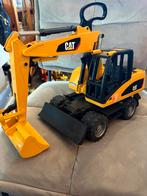 Bruder 02445 Cat graafmachine op wielen. 1:16, Ophalen of Verzenden, Zo goed als nieuw