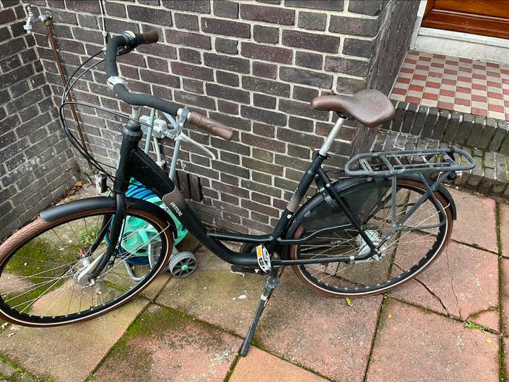 Van Tuyl mamafiets moederfiets zwart, Fietsen en Brommers, Fietsen | Dames | Moederfietsen, Gebruikt, Overige merken, 0 zitjes