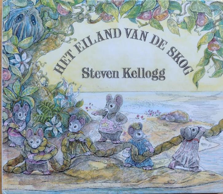 Het eiland van de Skog - Steven Kellogg, Boeken, Kinderboeken | Kleuters, Gelezen, Fictie algemeen, Ophalen of Verzenden