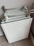 Diverse maten radiatoren incl. thermostaatknop en onderblok, Doe-het-zelf en Verbouw, Verwarming en Radiatoren, Ophalen, 30 tot 80 cm