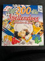 Spellendoos 200 - Klassieke Spelletjes!, Hobby en Vrije tijd, Gezelschapsspellen | Bordspellen, Een of twee spelers, Ophalen of Verzenden