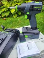 Festool TXS18 set, lader, accu, sys3m, inlay, Doe-het-zelf en Verbouw, Gereedschap | Boormachines, Ophalen, Boor- en Schroefmachine