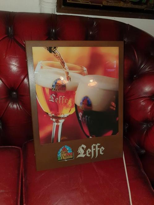 Lichtreclame Leffe, Verzamelen, Merken en Reclamevoorwerpen, Gebruikt, Reclamebord, Verzenden