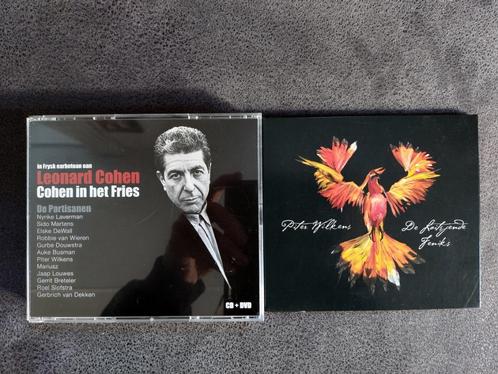 Friestalige cd's 2 st. Leonard Cohen (incl DVD) en Piter Wil, Cd's en Dvd's, Cd's | Pop, Zo goed als nieuw, Ophalen of Verzenden
