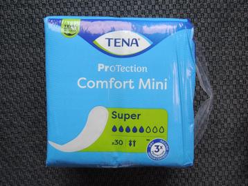 Nieuw pak incontinentie verband /Tena protection mini m/v beschikbaar voor biedingen