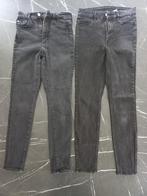 Twee zwarte skinny damesbroeken xs H&M, H&M, Zwart, Ophalen of Verzenden, Zo goed als nieuw