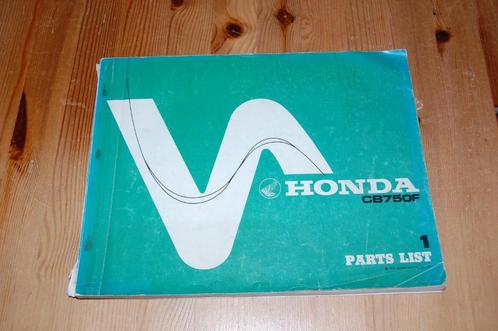 Honda CB750F onderdelenboek uitgave 1975, Motoren, Handleidingen en Instructieboekjes, Honda, Verzenden