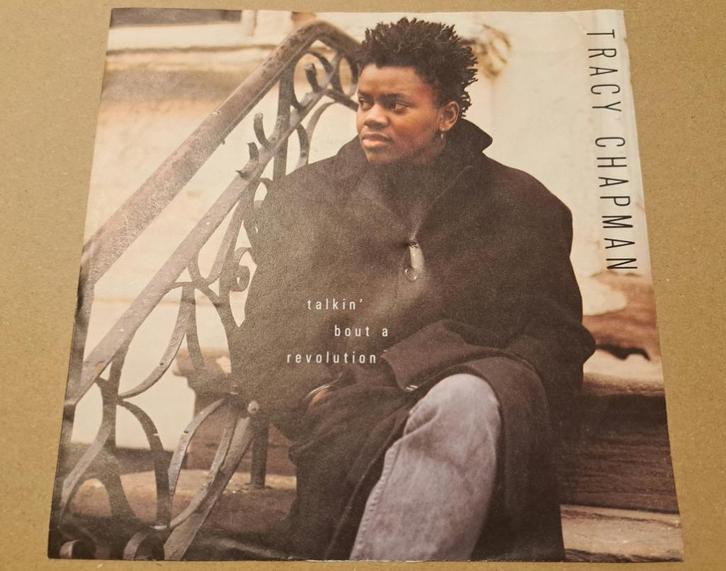 Tracy Chapman – Talkin' Bout A Revolution, Cd's en Dvd's, Vinyl Singles, Zo goed als nieuw, Single, Rock en Metal, 7 inch, Ophalen of Verzenden