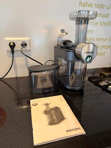 Philips Slowjuicer - Zo goed als nieuw! beschikbaar voor biedingen