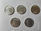 5x Zilveren tien gulden 1997, Postzegels en Munten, Munten | Nederland, Ophalen of Verzenden, Koningin Beatrix, 10 gulden