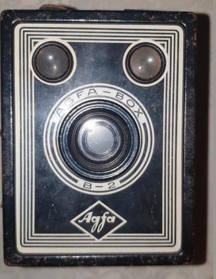 Agfa Fotobox B-2 (1937/1938) - Vintage Camera, Audio, Tv en Foto, Fotocamera's Analoog, Gebruikt, Compact, Overige Merken, Ophalen of Verzenden
