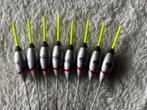 adv 422 / NIEUW set 8 dobbers TUBERTINI 1,00gr, Watersport en Boten, Ophalen of Verzenden, Nieuw, Dobber of Lood
