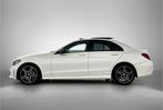 Mercedes-Benz C-Klasse 180 AMG-line | Night pakket | Panoram, Automaat, 12 maanden, Zwart, Wit