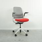 Steelcase Series 1 Ergonomische bureaustoel | Rood, Gebruikt, Ophalen of Verzenden, Bureaustoel, Rood